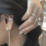 Pavé Medium 18K Guld, Rosaguld eller Hvidguld Ring m. Diamanter