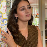 Eternity Alliance 18K Gold, Rosegold or Whitegold Hoops w. Diamonds