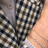 Star Universe 18K Gold, Rosegold or Whitegold Bracelet w. Diamonds