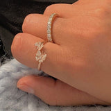 Siblings Fairytale 18K Guld, Rosaguld eller Hvidguld Ring m. Diamanter