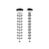 Champagne Earrings Silver