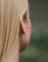 IX Lucky Number 9 Gold Plated Pendant