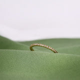 Rock Classic 18K Guld Ring m. Diamanter