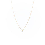 Danaé 18K Gold Necklace w. Diamond, 0.08 ct