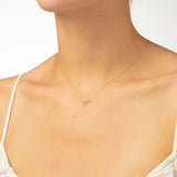 Yes 18K Gold Necklace w. Diamond