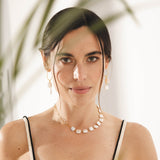 Collar Fiona 18K Forgyldt Halskæde m. Perler