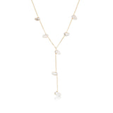 Mara 18K Gold Plated Necklace w. Pearls