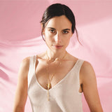 Kalinda 18K Gold Plated Necklace