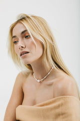 Collar Zenda 18K Gold Plated Necklace w. Pearls