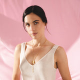 Kalinda 18K Gold Plated Necklace