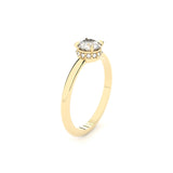 Cosmos Solar 18K Gold Ring w. Lab-Grown Diamonds