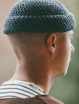 IX D Letter 22K Gold Plated Pendant