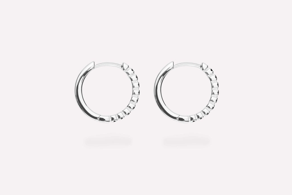 IX Eternity Black Hoops