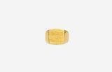 IX Tribute Gold Plated Signet Ring