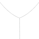 Disa Y Sølv Halskæde