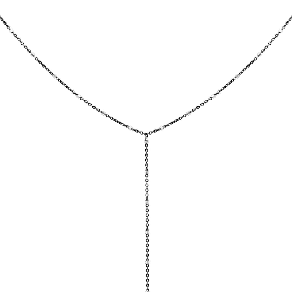 Disa Y sort Halskæde