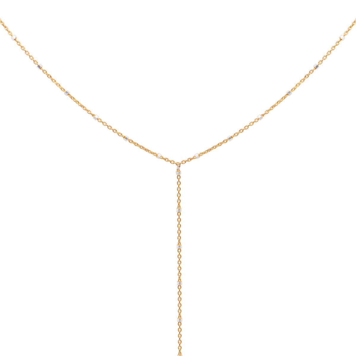Disa Y 18K Gold Plated Necklace