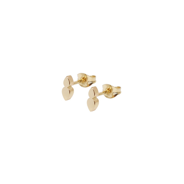 Double Tears 14K Gold Earrings