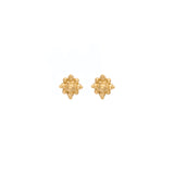 Blossom 18K Gold Studs