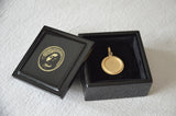 Enso 14K Guld, Hvidguld eller Rosaguld Vedhæng m. Diamant