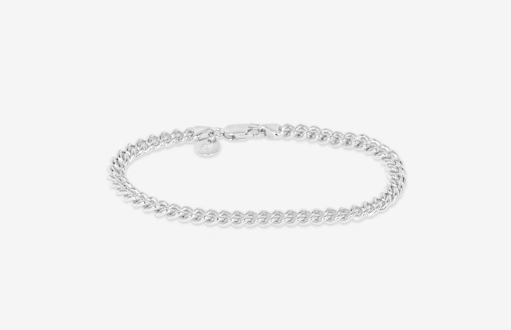 IX Leo Silver Bracelet