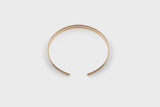 IX Cuff Gold Plated Bangle