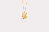 IX Destroy Cancer Gold Plated Pendant
