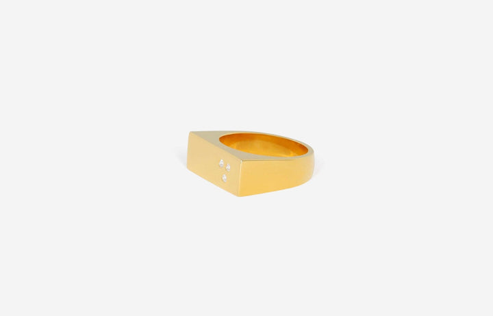 IX Classic Gold Plated Ring