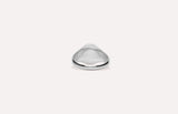 IX Mini Oval Signet Silver Ring