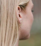 IX Lucky Number 3 Gold Plated Pendant