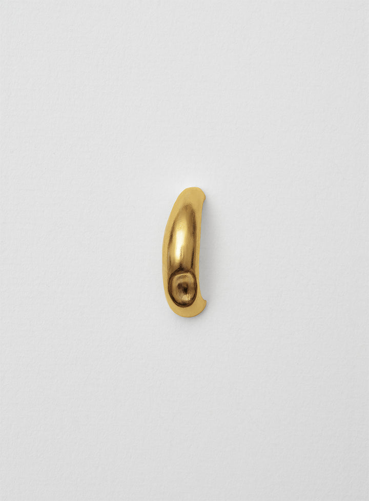 Fat lobe 14K Gold Plated Earring