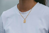 IX Merma Gold Plated Pendant