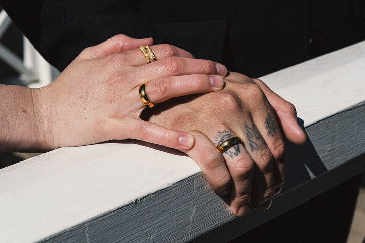 IX Class 14K Gold Ring