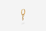 IX Lucky Number 5 Gold Plated Pendant