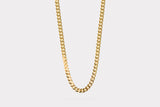 IX Chunky Curb Gold Plated Necklace