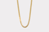 IX Curb Gold Plated Necklace