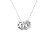Facet Silver Necklace