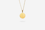 IX Treasure hunt Gold Plated Pendant