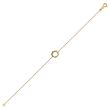 Claire 18K Gold Bracelet w. Champagne & White Diamonds