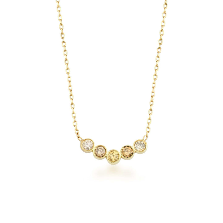 Sonia 18K Gold Necklace w. Diamonds