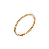 Claire Eternity 18K Gold Ring w. Champagne & White Diamonds