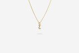 IX Lucky Number 3 Gold Plated Pendant