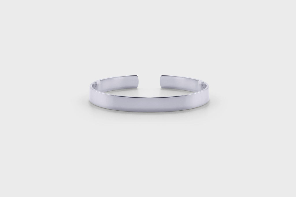 IX Cuff Silver Bangle