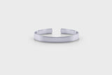 IX Cuff Silver Bangle