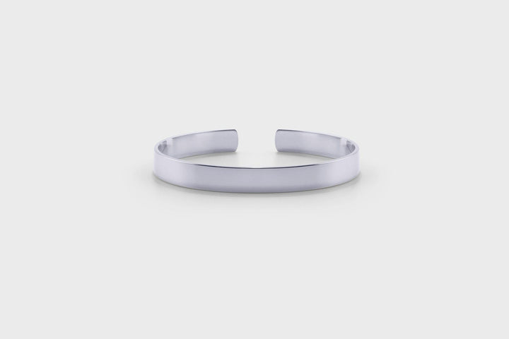 IX Cuff Silver Bangle