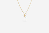 IX Lucky Number 7 Gold Plated Pendant