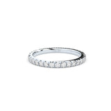 Grace 17mm Eternity 14K Whitegold Ring w. Lab-Grown Diamonds