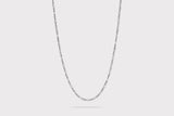 IX Figaro Silver Necklace