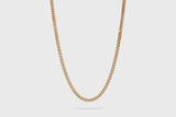 IX Curb 14K Gold Necklace