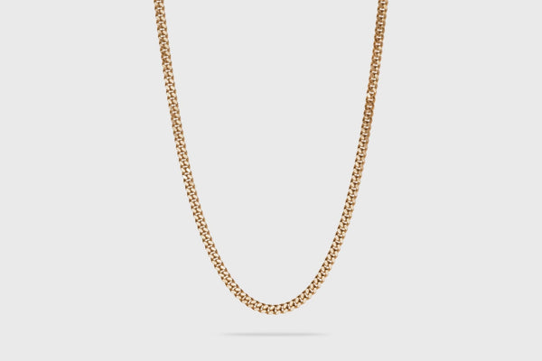 IX Curb 14K Gold  Necklace